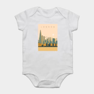 London Skyline Baby Bodysuit